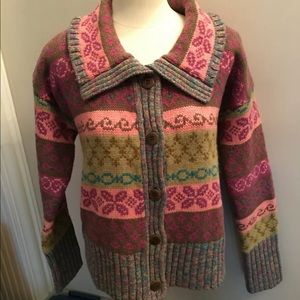 Sundance fair isle lambswool sweater